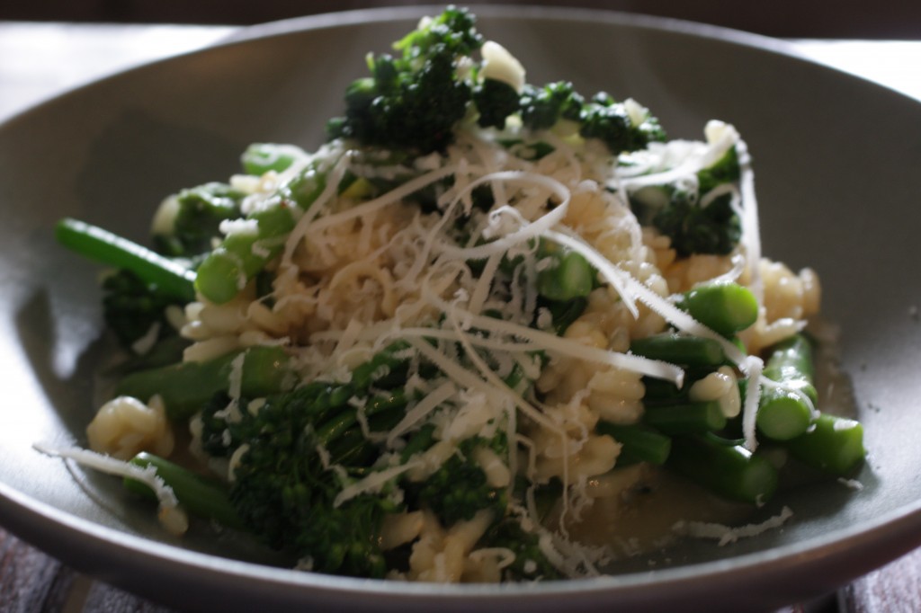 Lemon Risotto with Spring Vegetables
