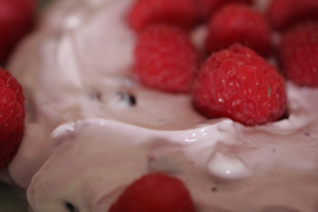 Yogurt and Raspberries