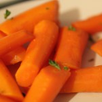 Carrots Braised in Butter